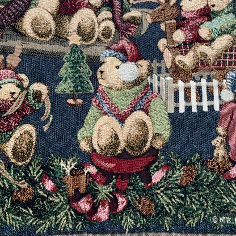 Cherished Teddies Holiday Blanket